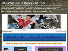 Tablet Screenshot of biblepicturepathways.com